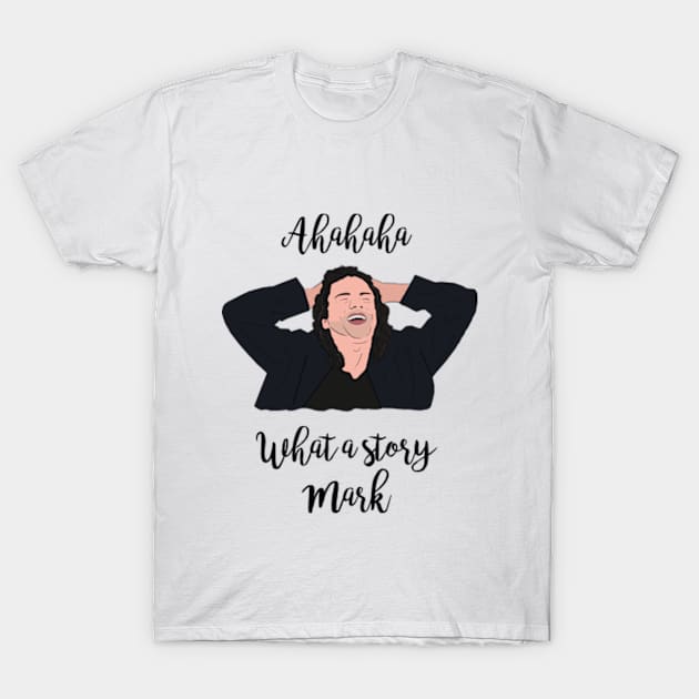 What a Story Mark - The Room T-Shirt by Barnyardy